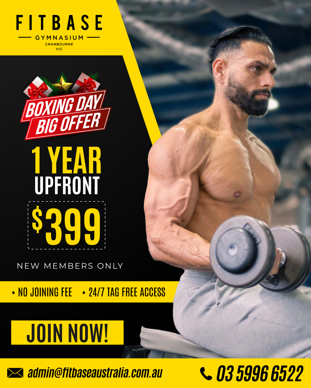 Fitbase Gymnasium: Cranbourne’s Premier 24-Hour Fitness Center